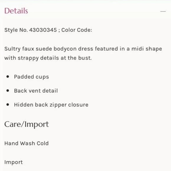 Free People Abbey Faux Suede Dress Burgundy Size 6/S - Picture 5 of 6